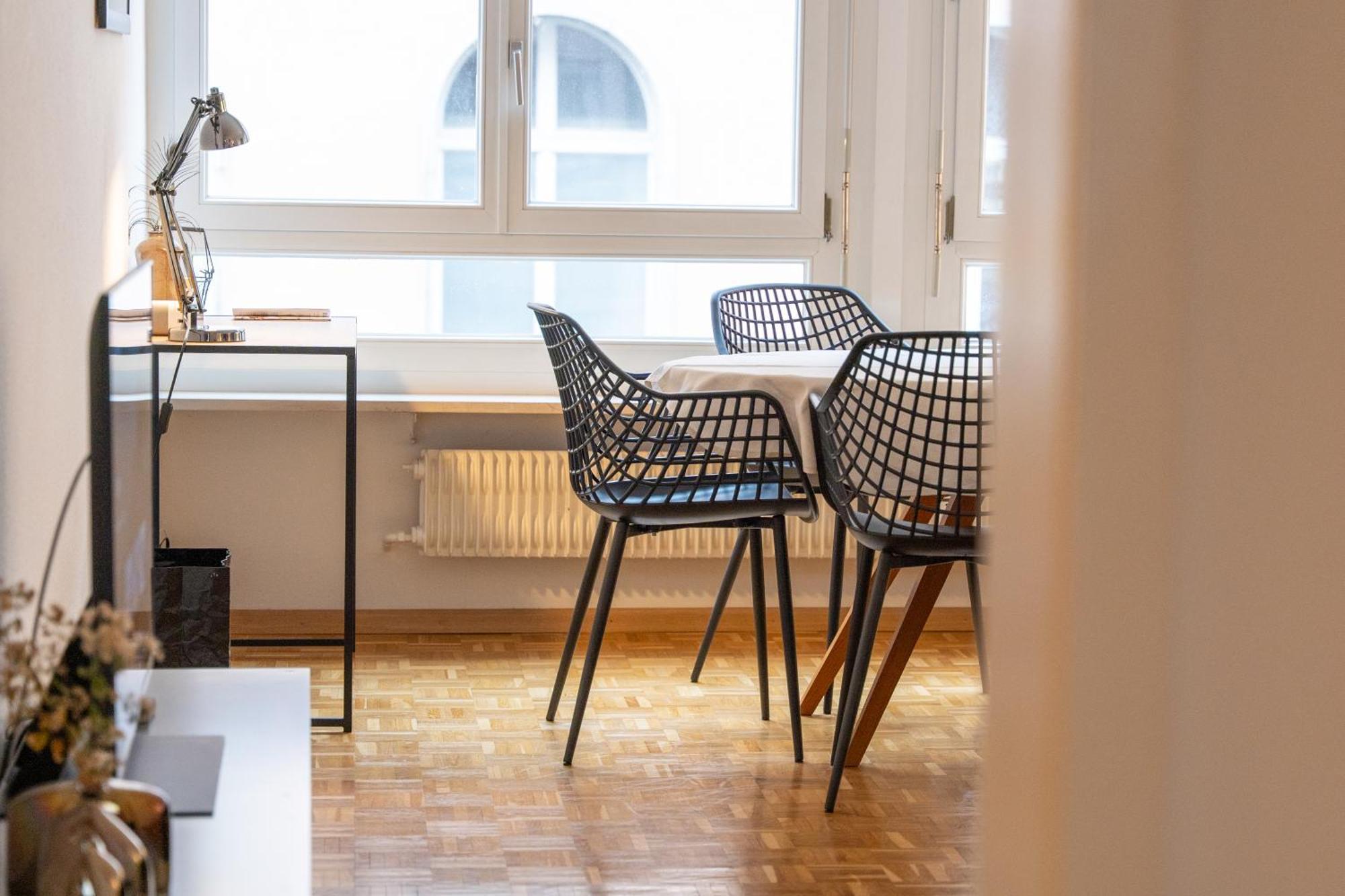 Gemuetliche Grosse Wohnung Naehe Uni Basel Bagian luar foto